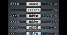 江湖攻略技能点大揭秘！（成为顶级江湖高手的秘密武器）